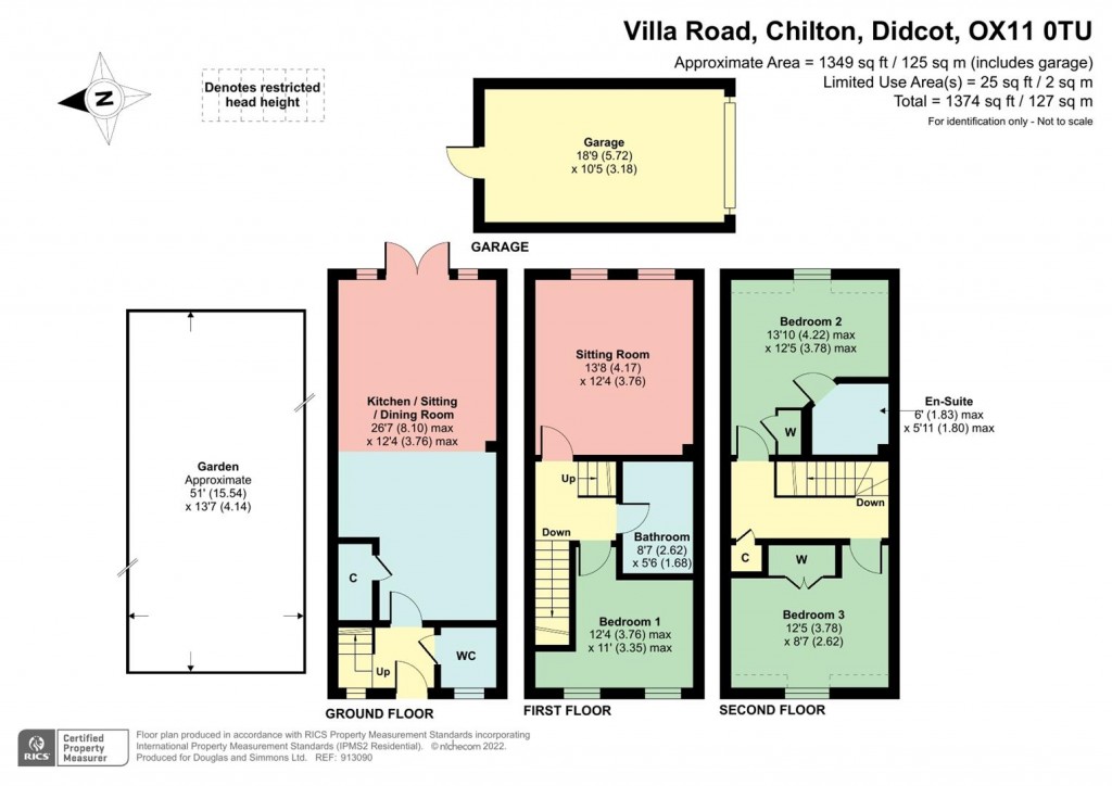 Floorplans For Villa Road, Chilton, Didcot OX11 0TU