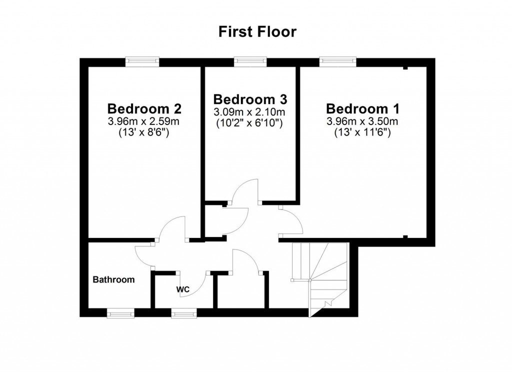 Floorplans For Abercorn Court, Haverhill