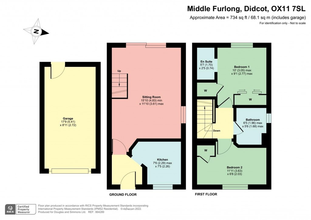 Floorplans For Middle Furlong, Didcot OX11 7SL