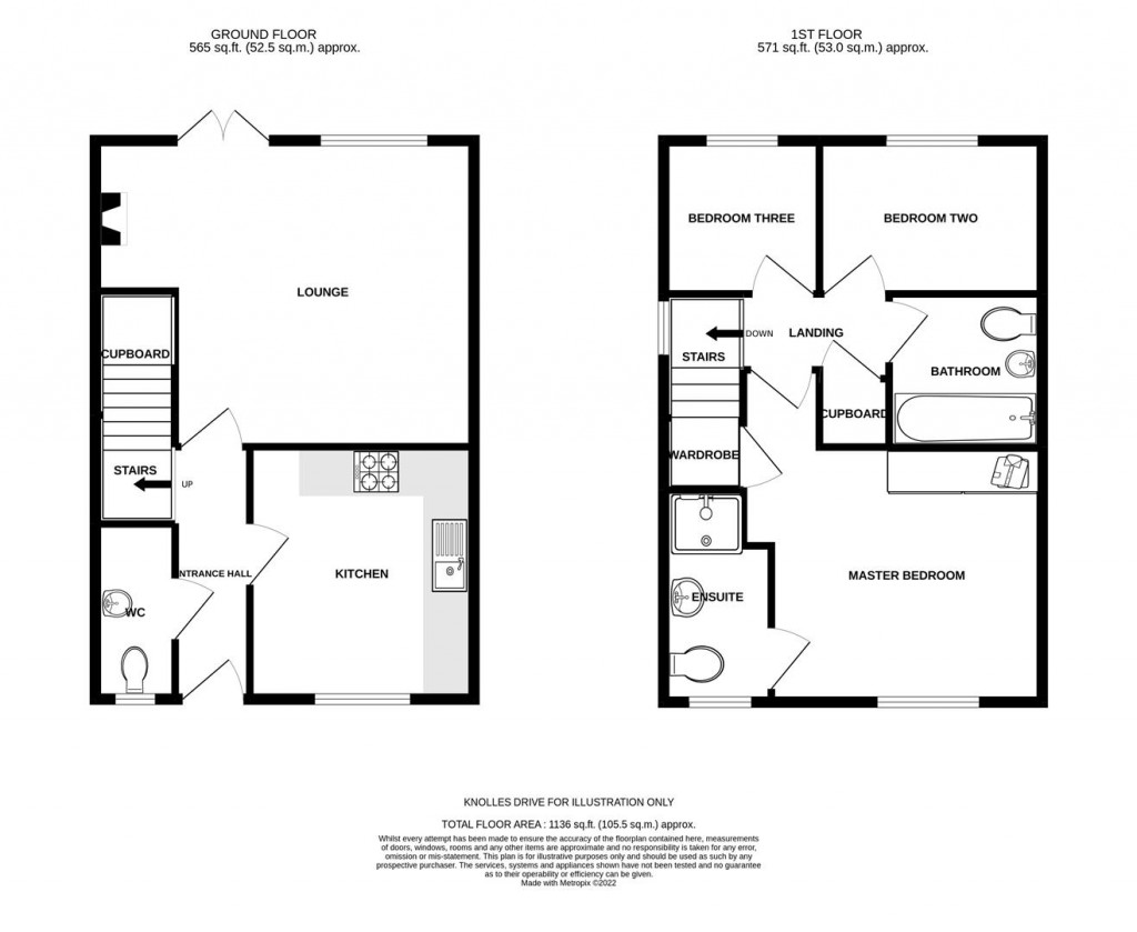 Floorplans For Stanford in the Vale, Faringdon