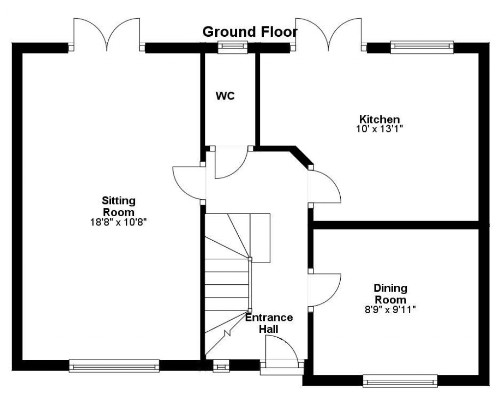Floorplans For Monarch Close, Haverhill