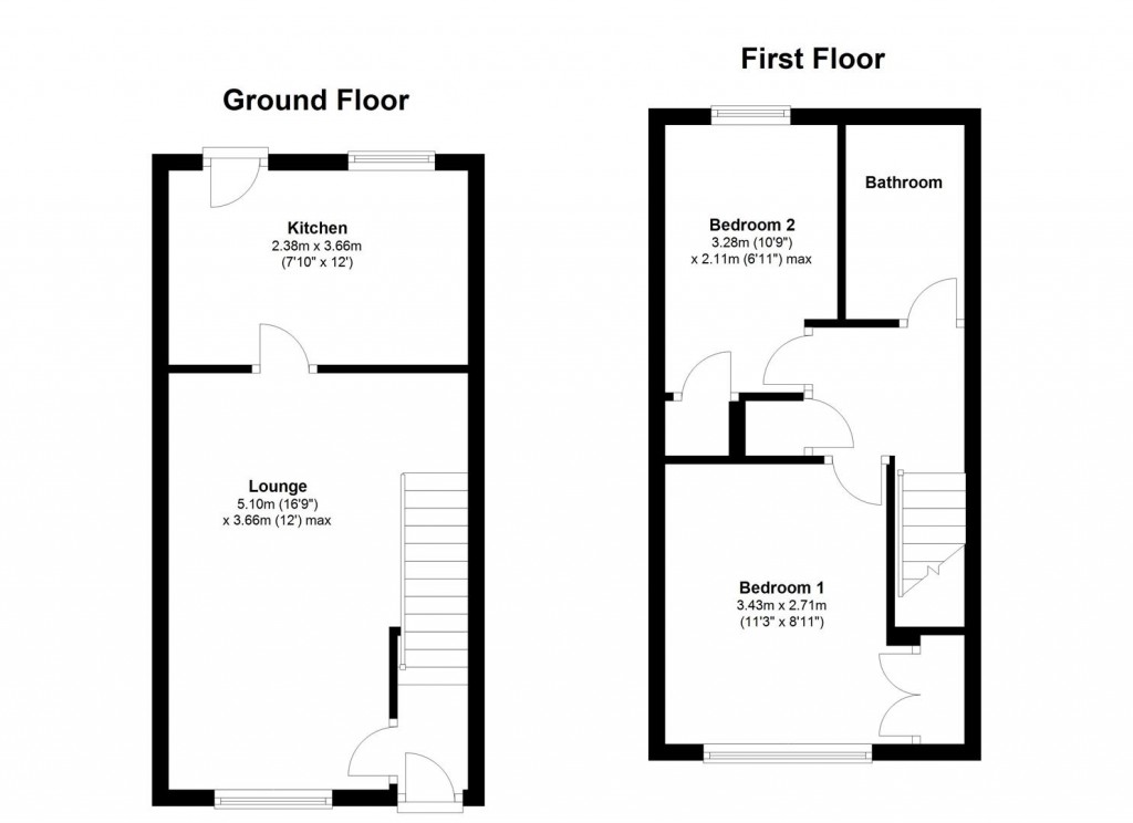 Floorplans For Vanners Road, Haverhill