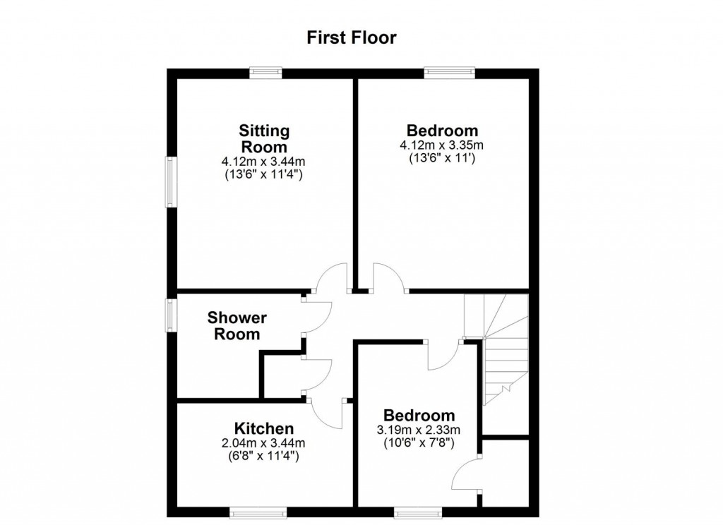 Floorplans For Pentlow Hawke Close, Haverhill