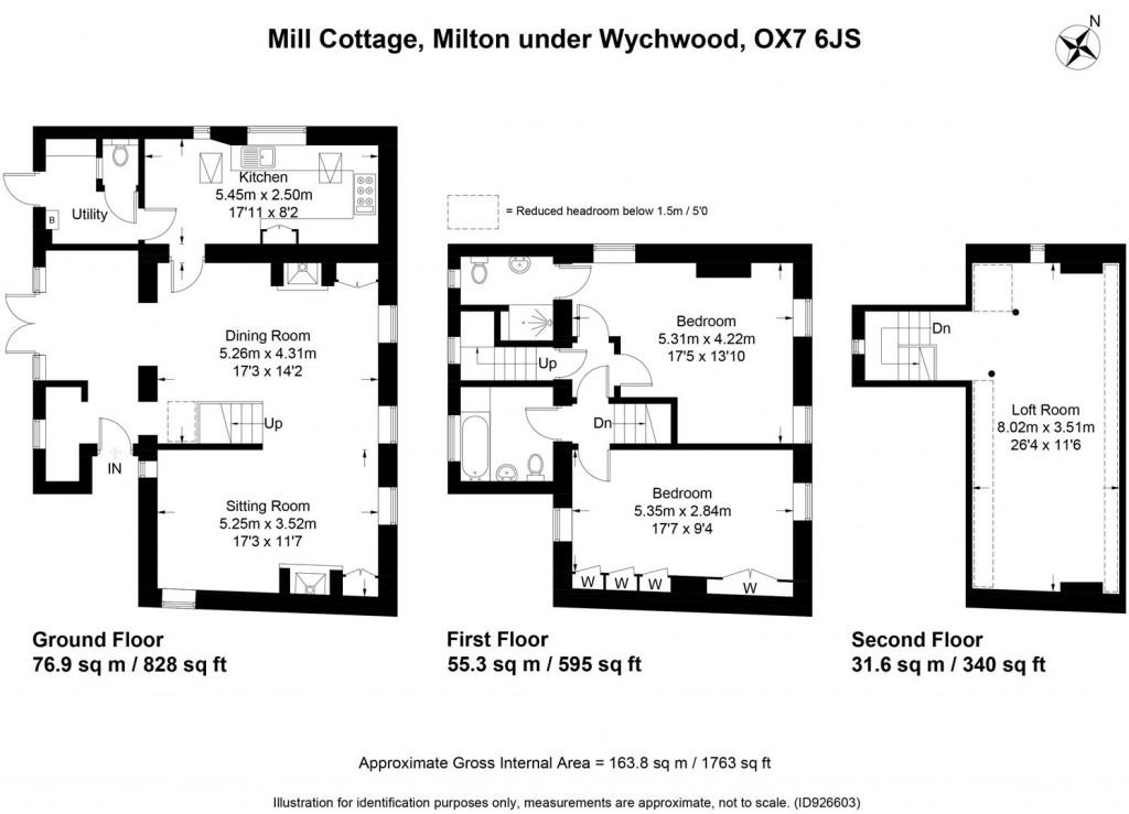 Floorplans For Milton-Under-Wychwood, Oxfordshire