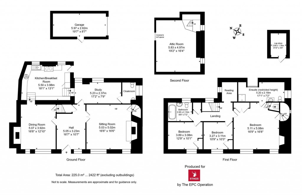 Floorplans For 3 South Dibberford Farm, Beaminster