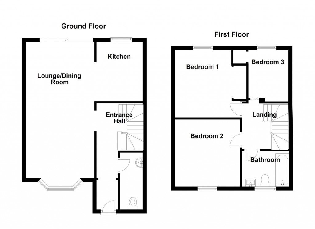 Floorplans For Mildenhall Place, Haverhill