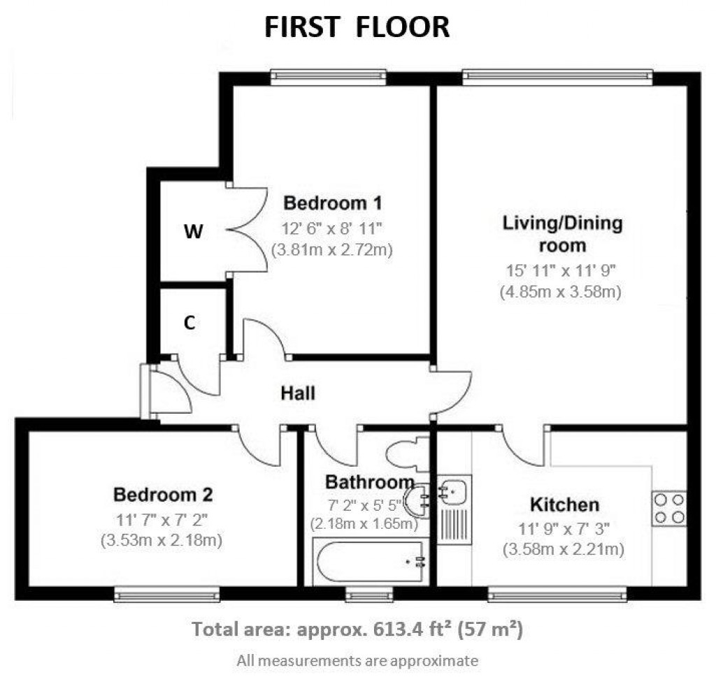Floorplans For Lilac Court, Cambridge