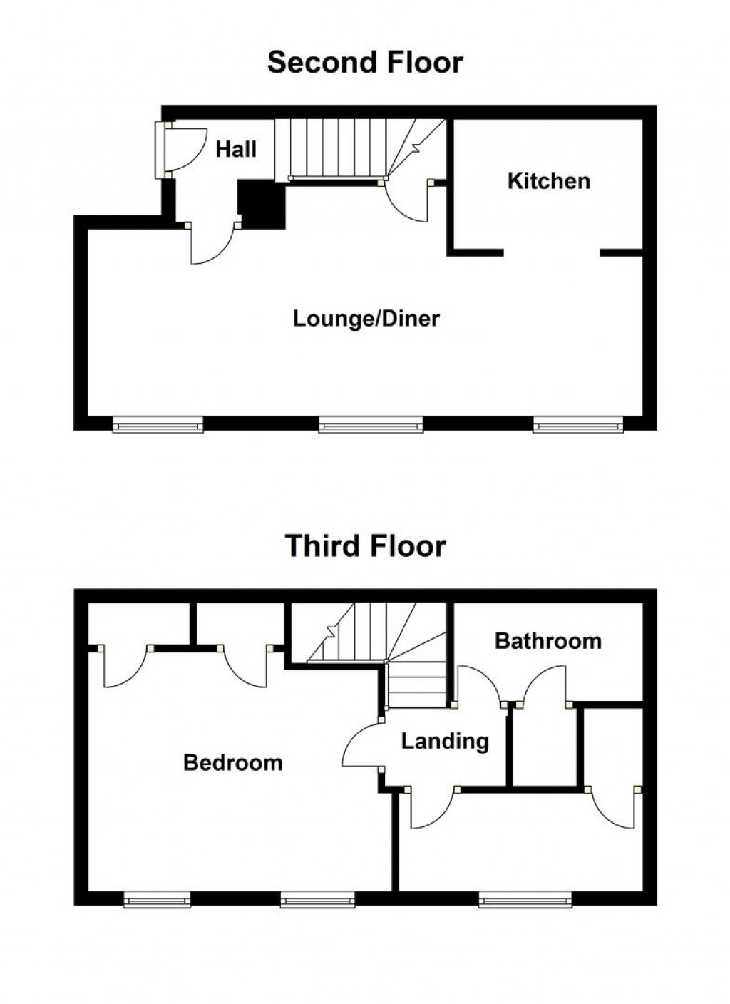 Floorplans For Kings Mill, Newmarket Road, Great Chesterford, Saffron Walden