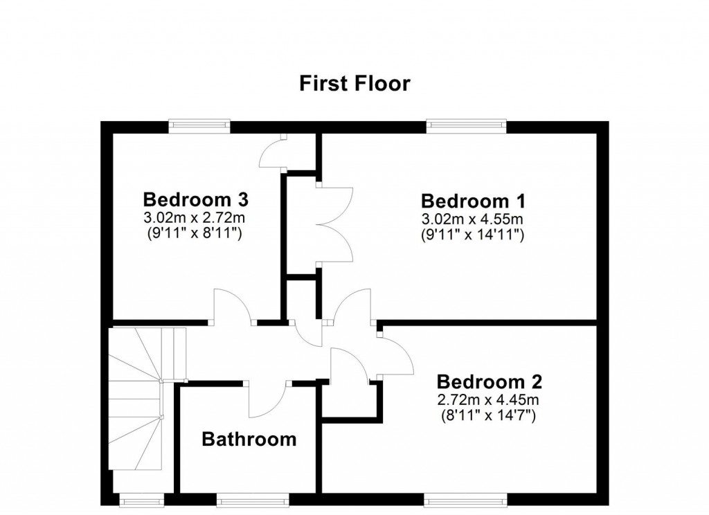 Floorplans For Quendon Place, Haverhill