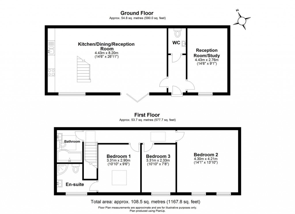 Floorplans For South Street Mews, Oakham, Rutland