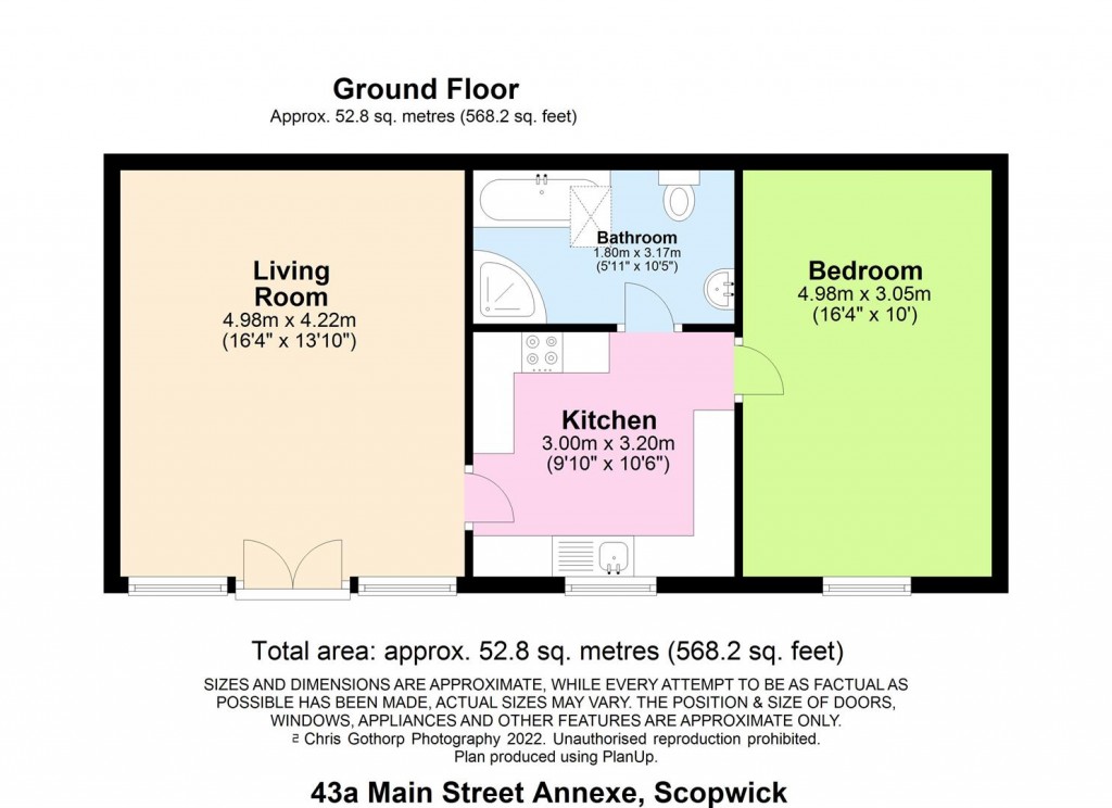 Floorplans For Main Street, Scopwick, Lincoln