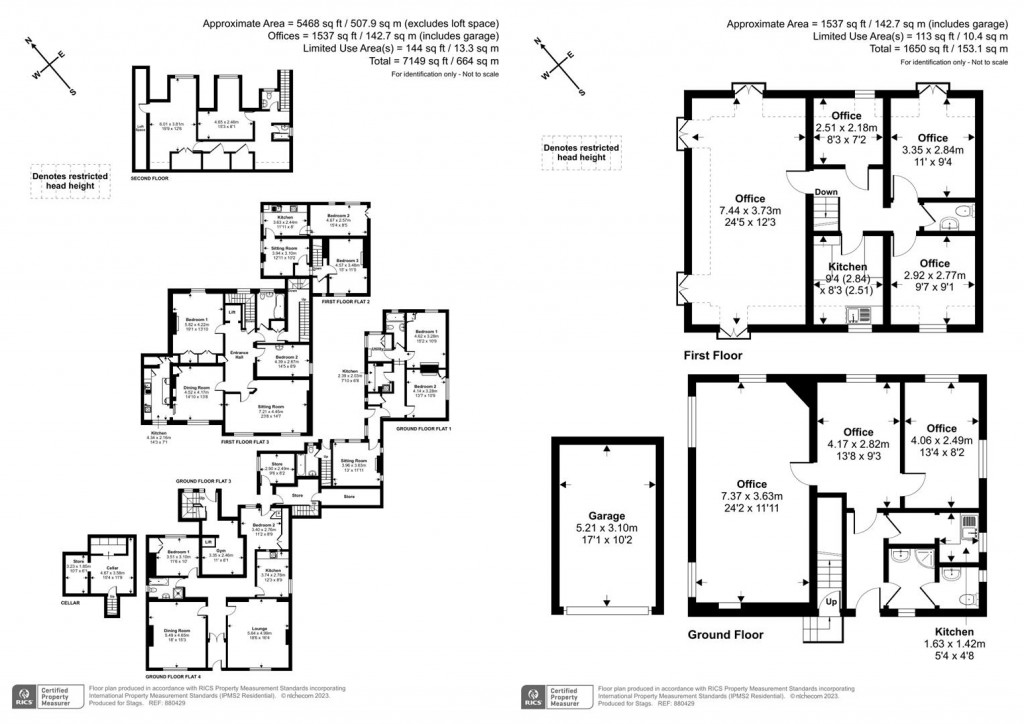 Floorplans For The Square, Barnstaple, Devon