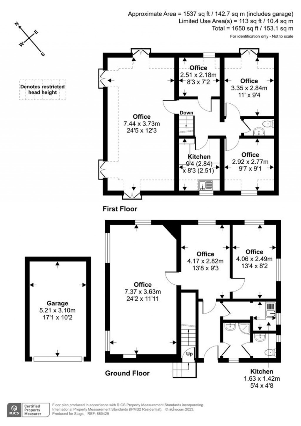 Floorplans For The Square, Barnstaple, Devon