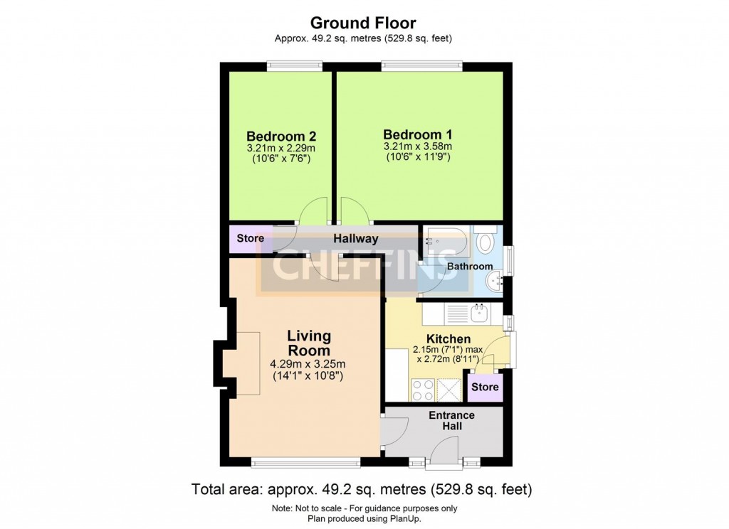 Floorplans For Tavistock Road, Cambridge
