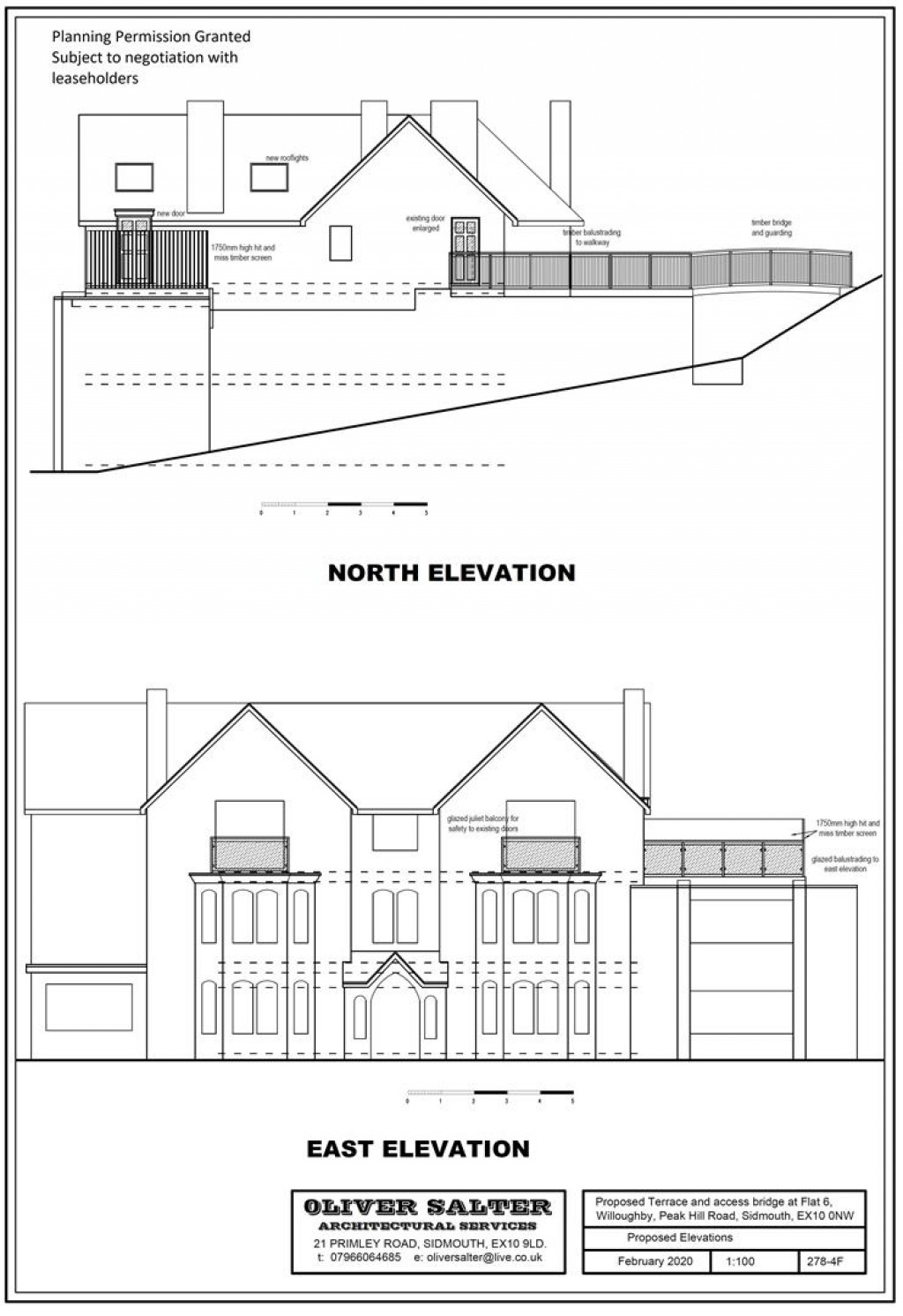 Floorplans For Peak Hill Road, Sidmouth