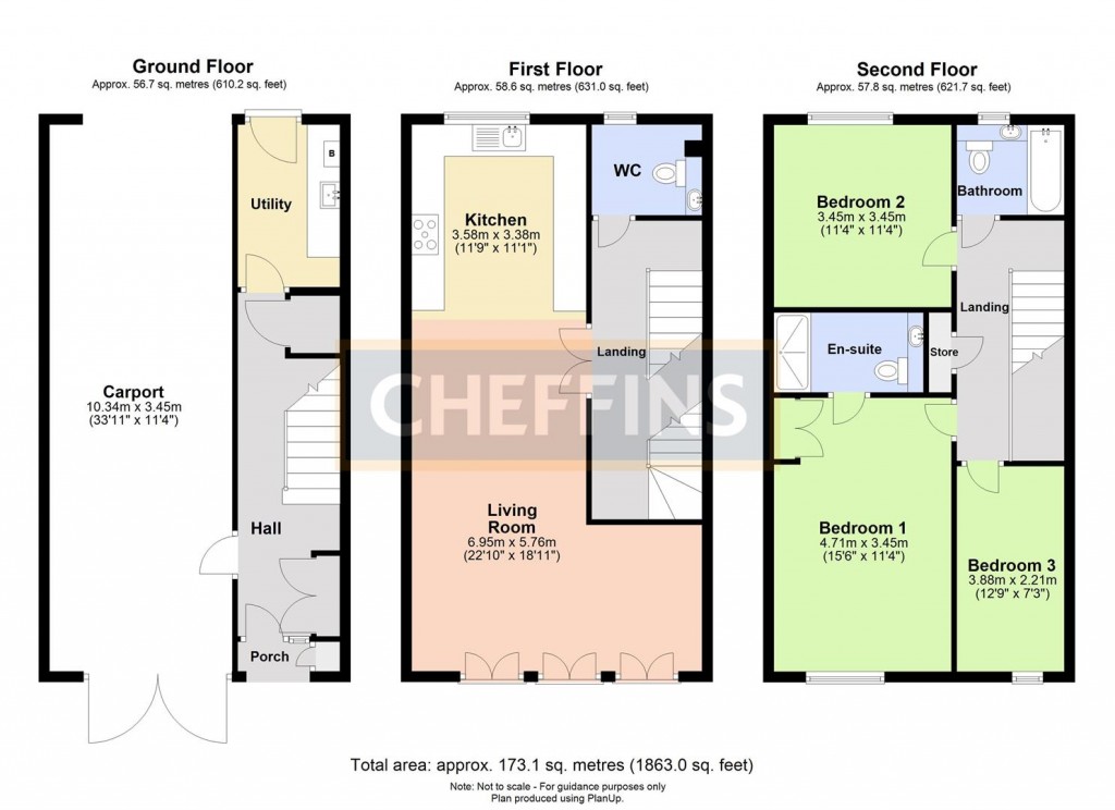 Floorplans For Willers Lane, Trumpington