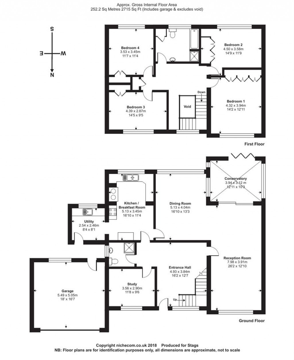 Floorplans For Bickington Road, Barnstaple