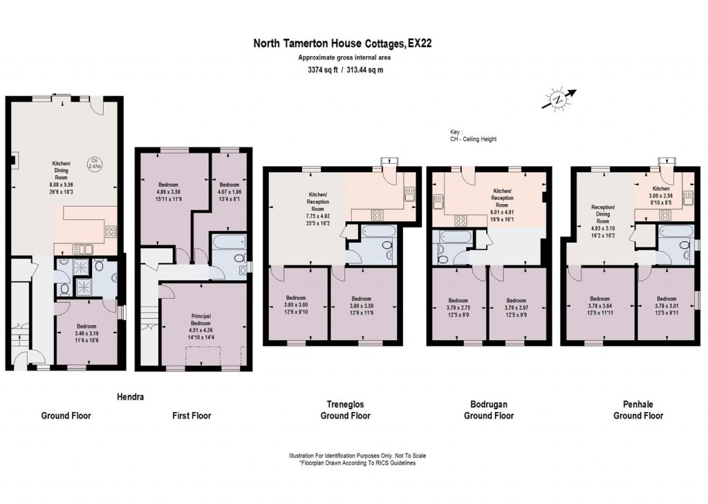 Floorplans For Cornwall Devon border