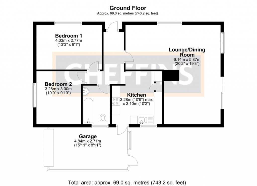 Floorplans For King Cob, Stretham