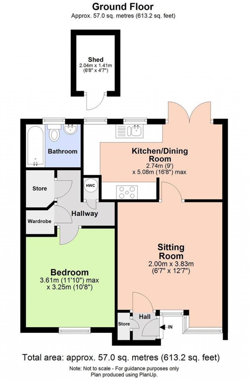 Floorplans For Hines Lane, Comberton, Cambridge