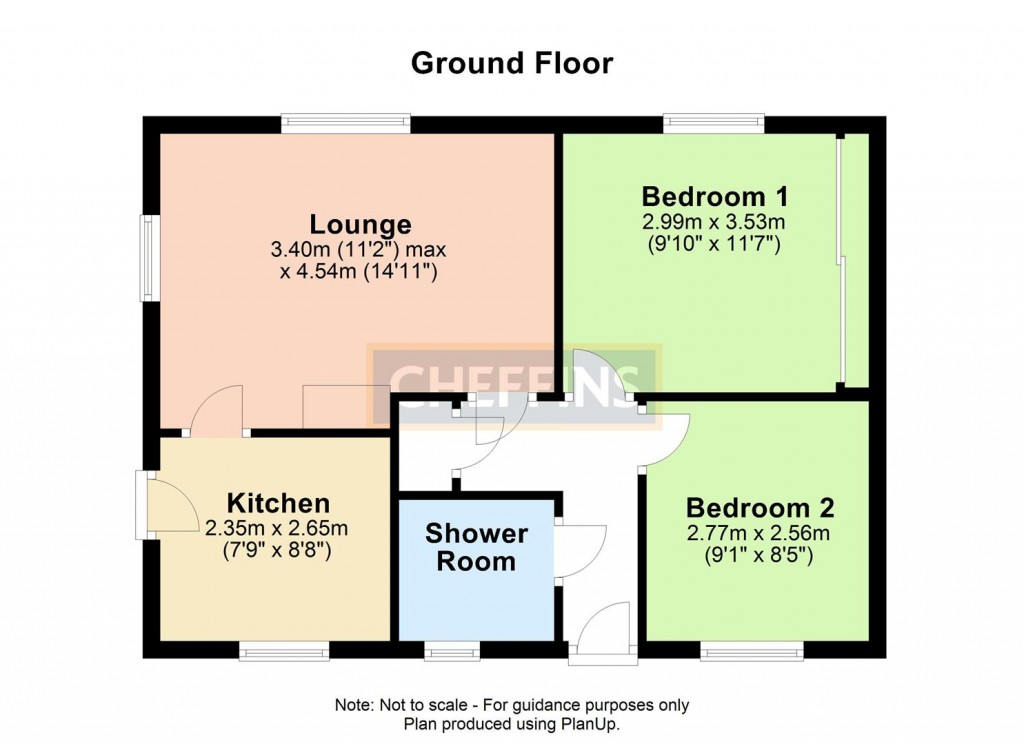 Floorplans For Priory Avenue, Haverhill