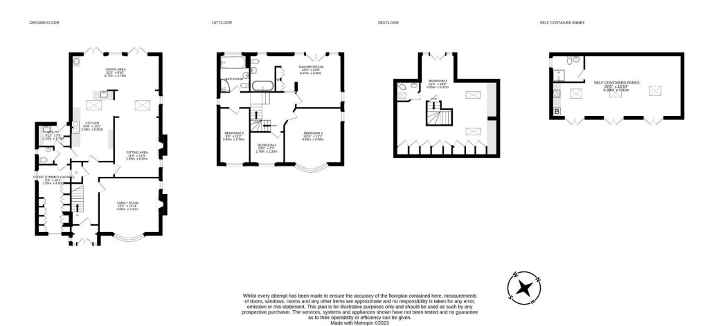 Floorplans For 5 beds & Annexe - Birstall Road, Birstall, Leicestershire