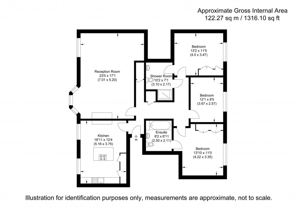 Floorplans For Bell College Court, South Road, Saffron Walden