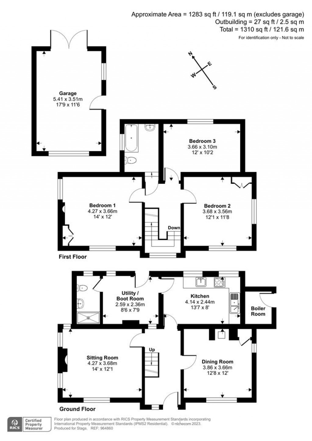 Floorplans For Doddiscombsleigh, Exeter