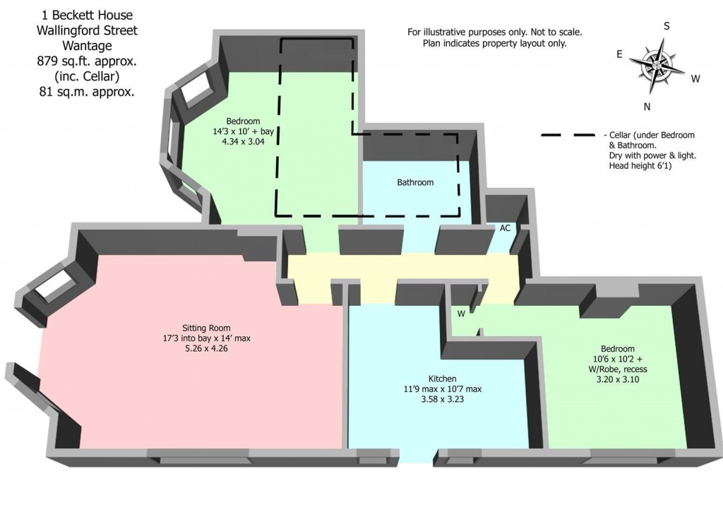 Floorplans For Wallingford Street, Wantage