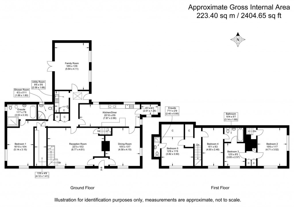 Floorplans For Hempstead Road, Radwinter, Saffron Walden