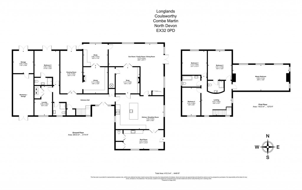 Floorplans For Combe Martin