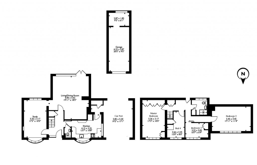 Floorplans For Main Street, Swithland, Leicestershire
