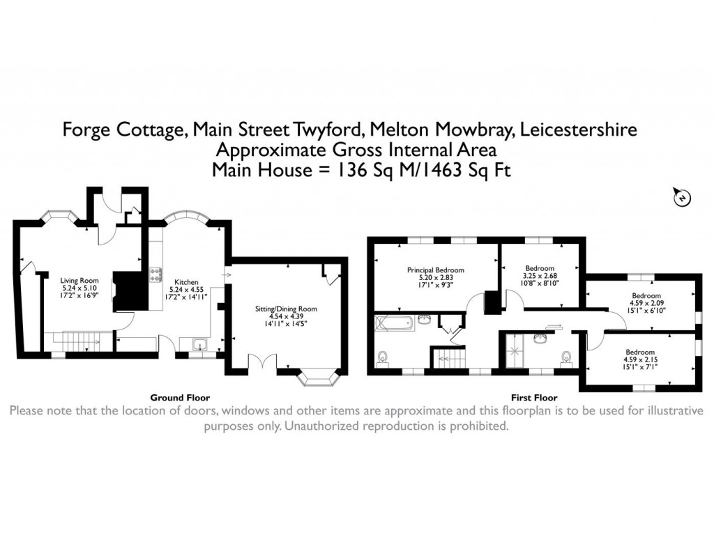 Floorplans For Main Street, Twyford, Melton Mowbray