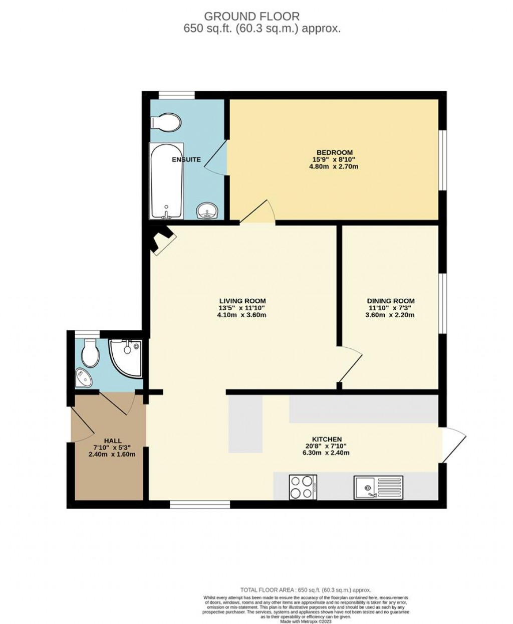 Floorplans For Cranmore, Isle of Wight