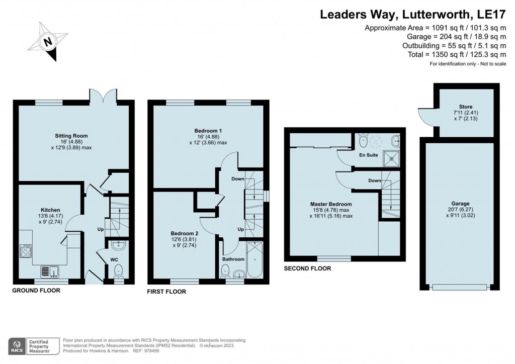 Floorplans For Leaders Way, Lutterworth