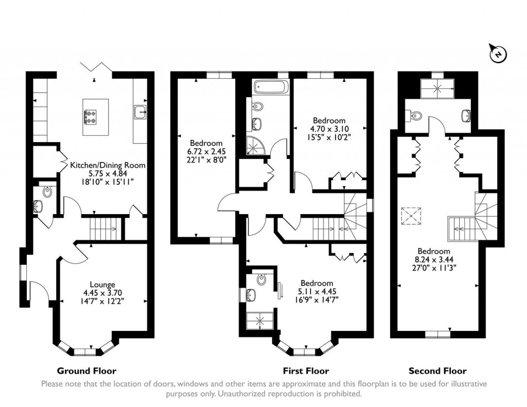 Floorplans For Leicester Road, Uppingham, Rutland