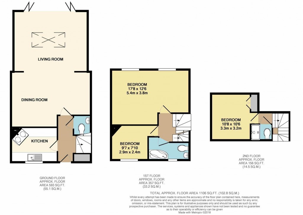 Floorplans For Yarmouth, Isle of Wight