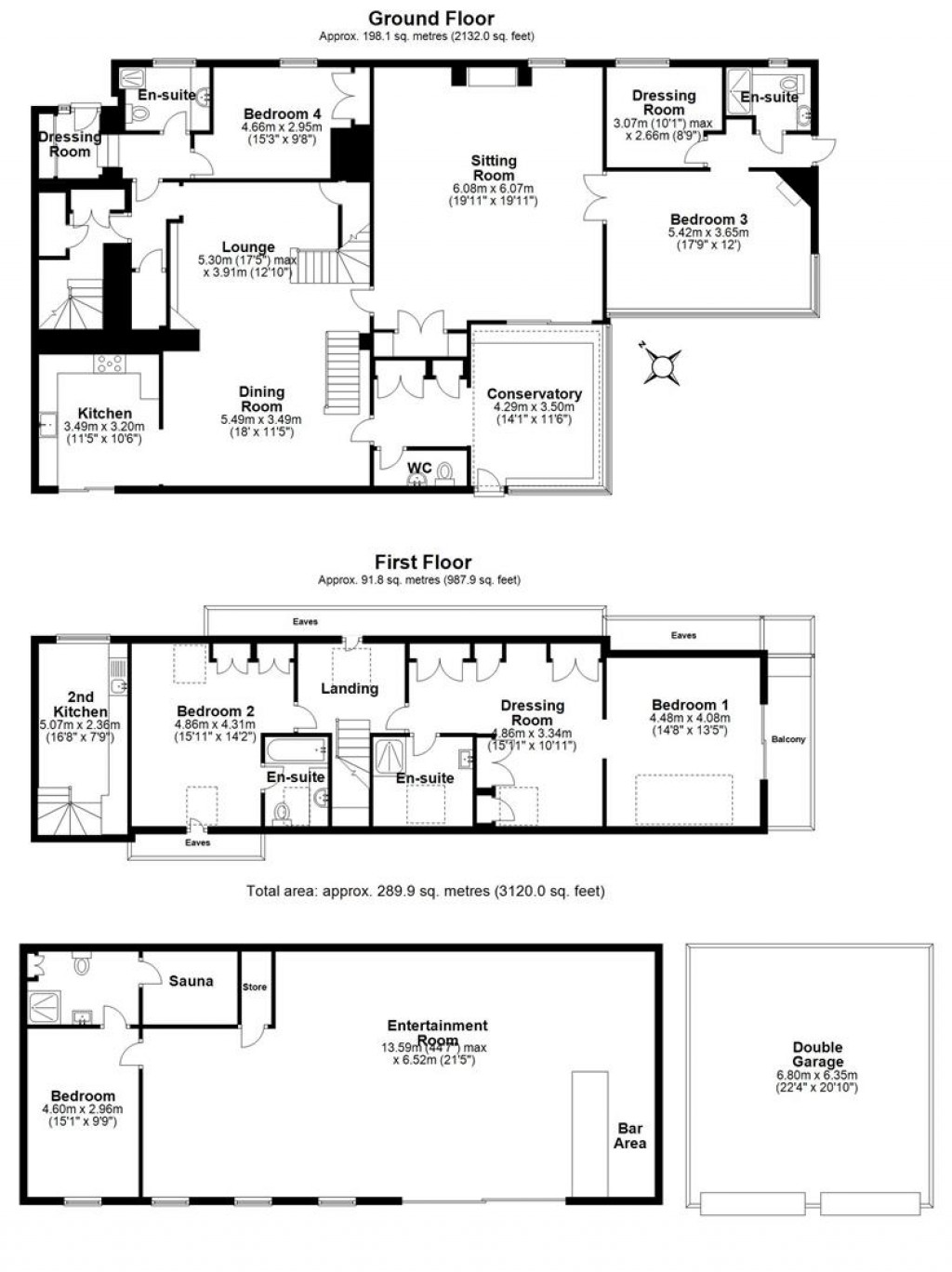 Floorplans For Ashprington, Totnes