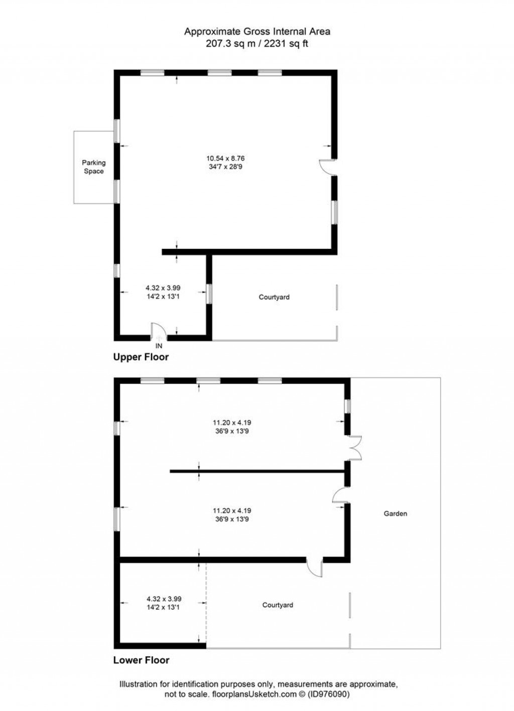 Floorplans For Cavendish Place, Lynton