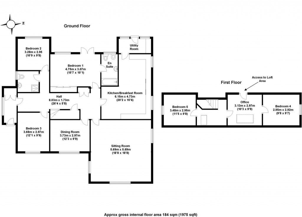 Floorplans For Anso Corner, Hempstead, Saffron Walden