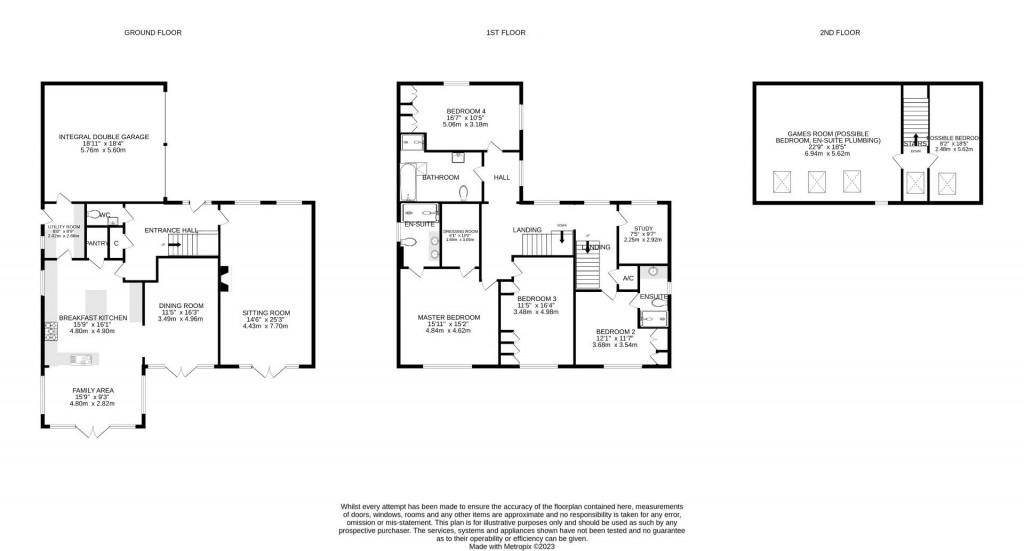 Floorplans For Goadby Road, Waltham on the Wolds, Leicestershire