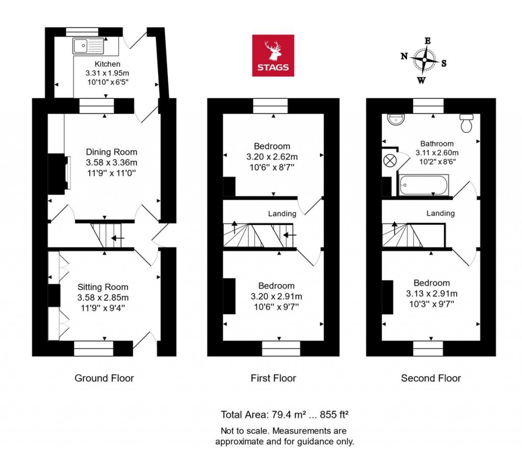 Floorplans For Rope Walks, Bridport