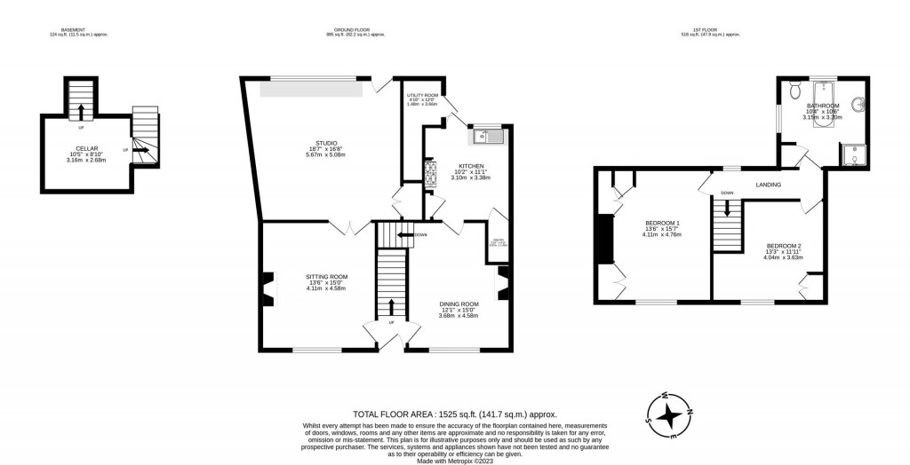 Floorplans For Main Street, Kibworth Harcourt, Leicester