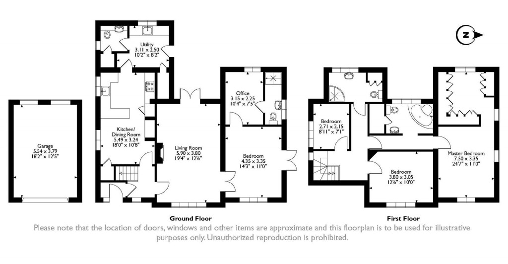 Floorplans For King Edwards Way, Edith Weston, Rutland