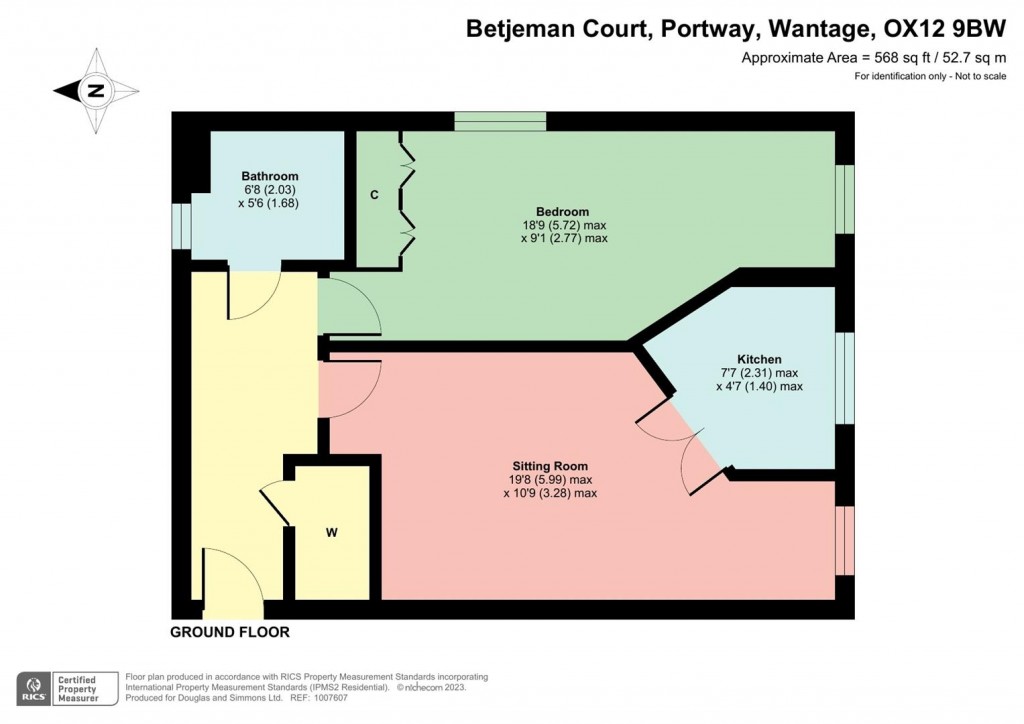 Floorplans For Betjamin Court, Portway, Wantage
