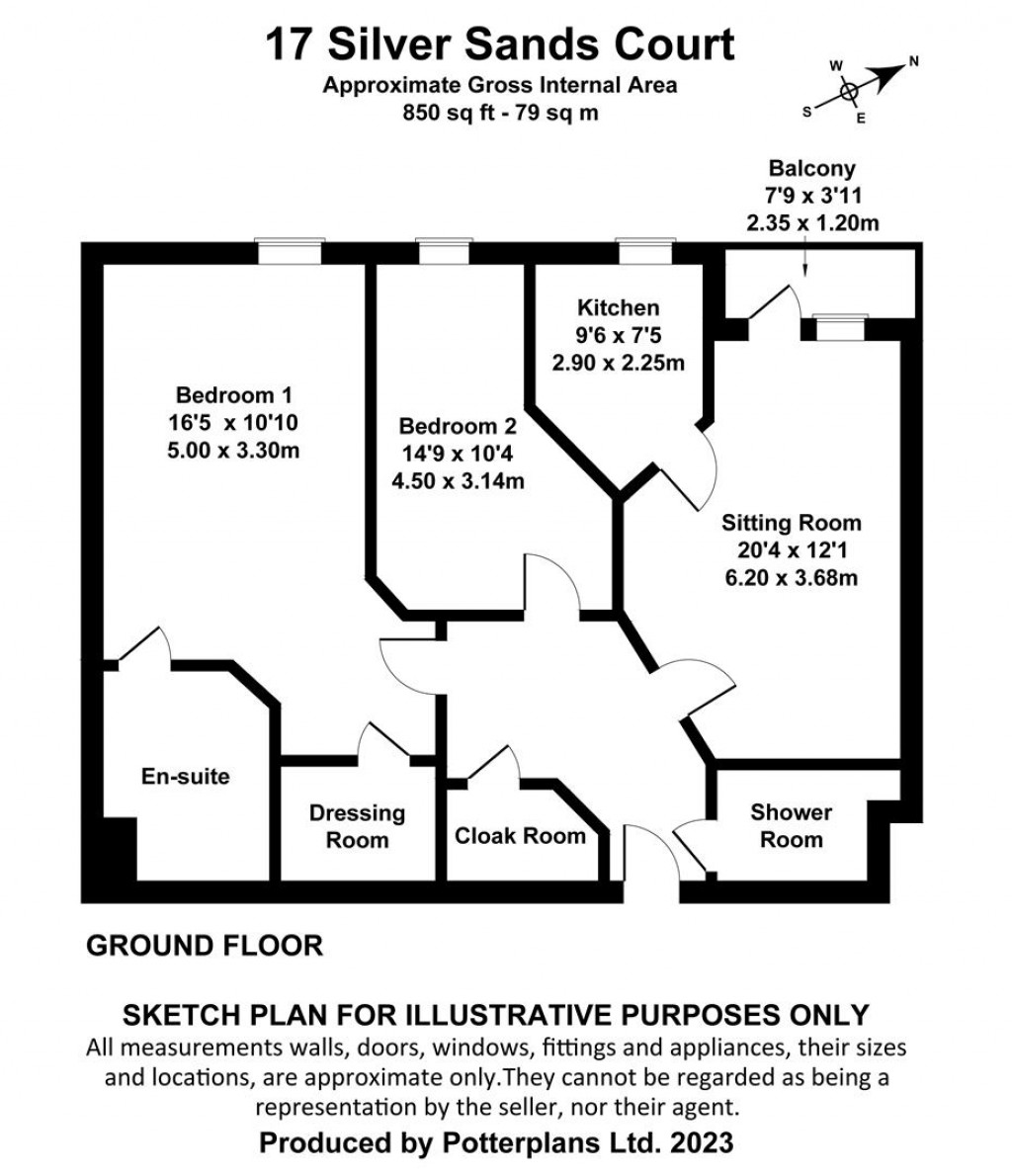 Floorplans For Bembridge, Isle of Wight