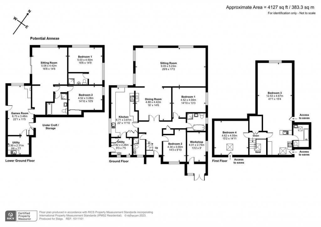 Floorplans For Crewkerne Road, Axminster