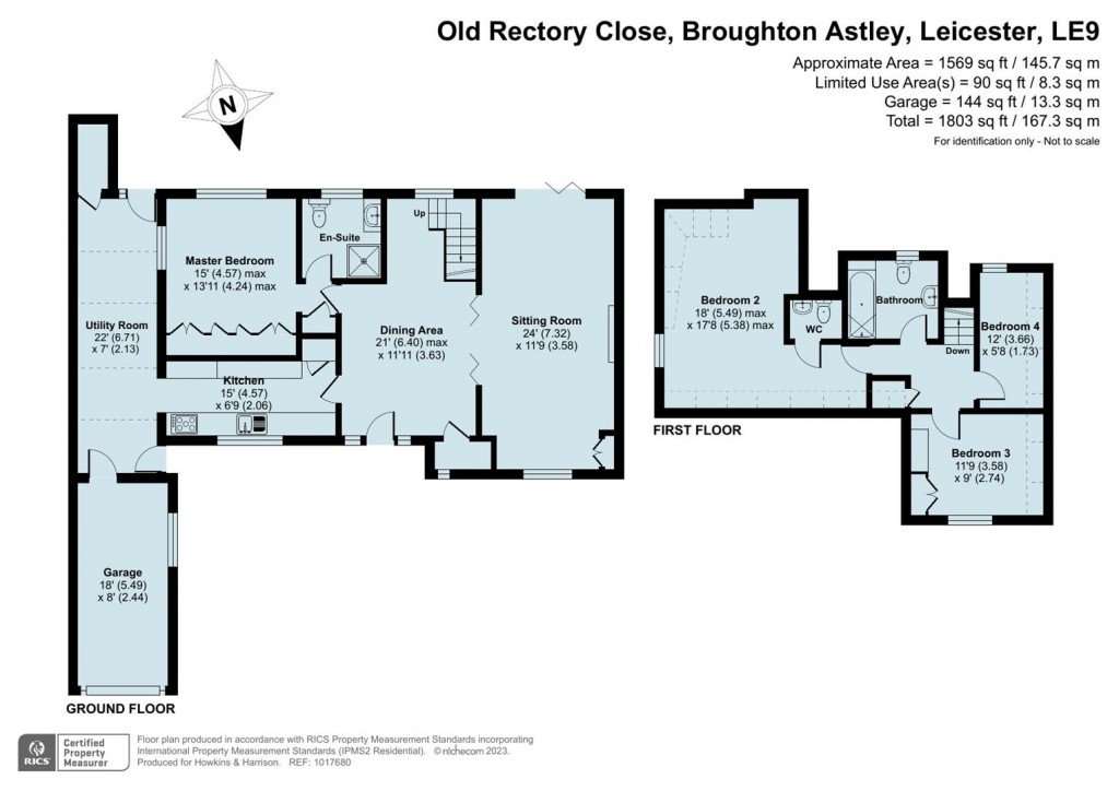 Floorplans For Old Rectory Close, Broughton Astley, Leicester