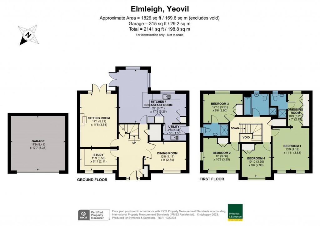 Floorplans For Elmleigh, Yeovil