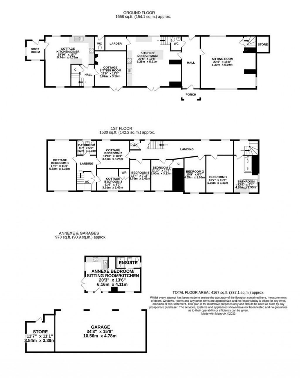 Floorplans For Outwood, Taunton